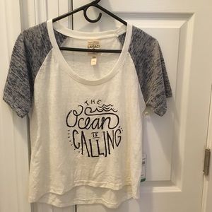 Cropped top Medium Beach Short Sleeve